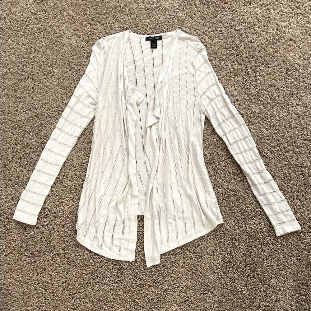 White House Black Market Beige Sweater Size S